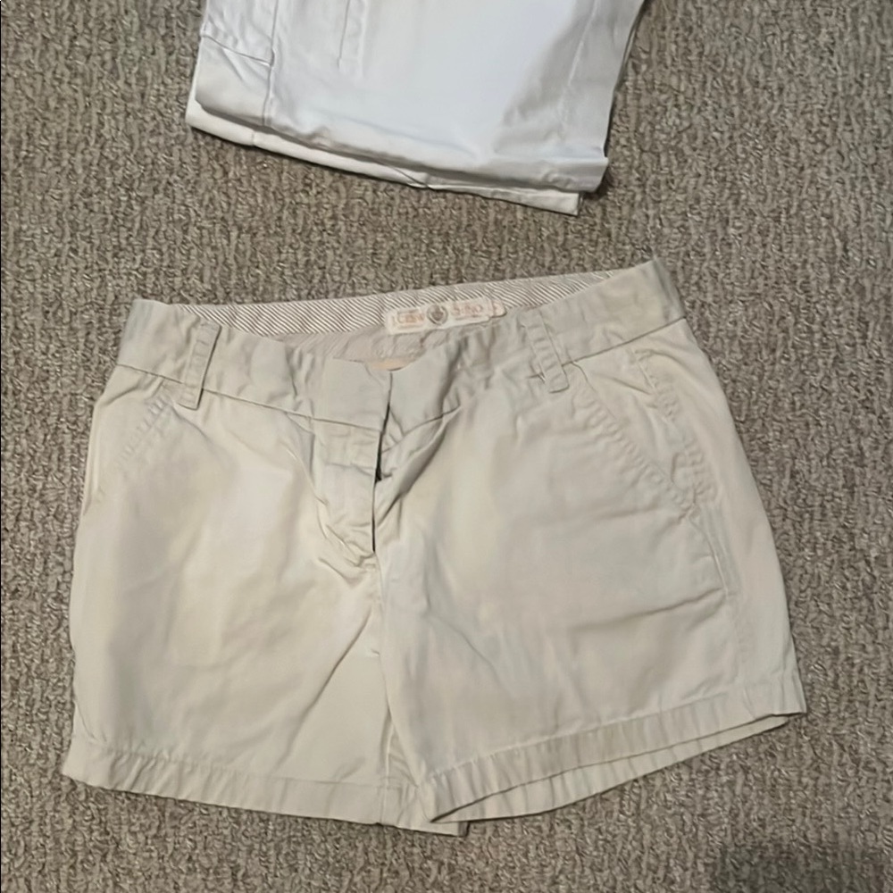 J. Crew Women's Cream Shorts